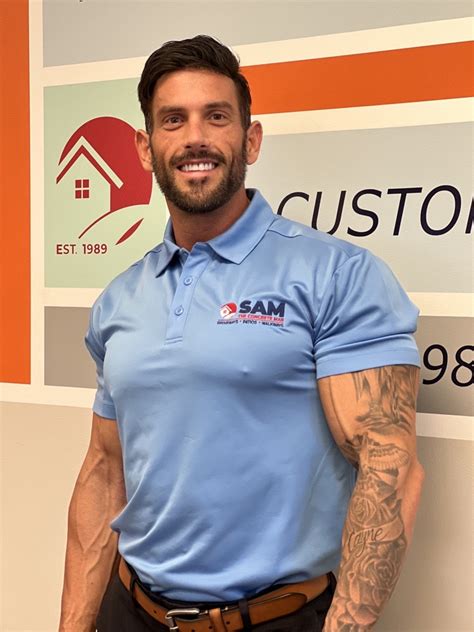 Sam The Concrete Man .
